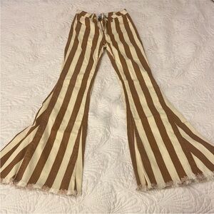 Show Me Your MuMu Striped
Bell Bottoms